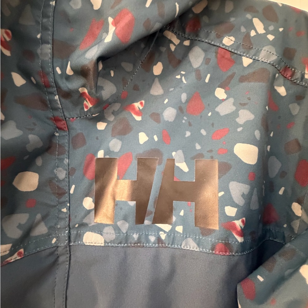 NWT Helly Hansen Men's Ski Jacket - Midnight Blue with Pattern - Picture 9 of 13